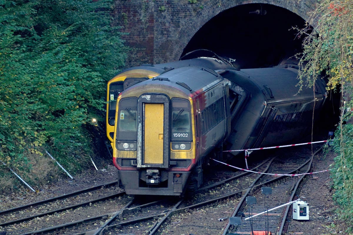 Salisbury train crash: 14 injured after leaves not cleared from tracks