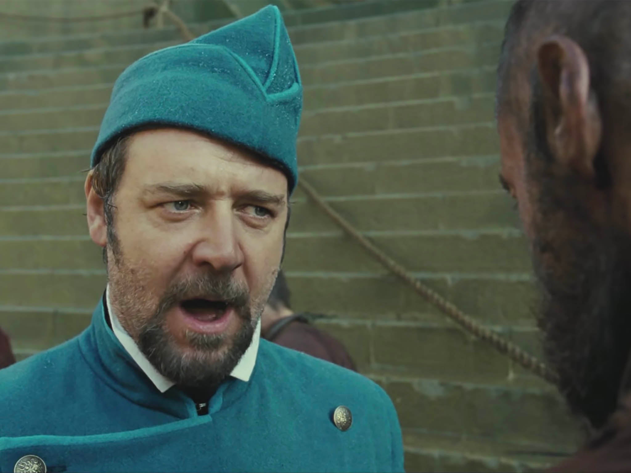 Russell Crowe em 'Os Miseráveis'