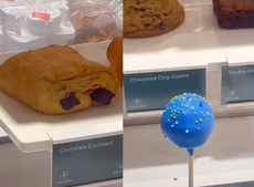 Starbucks workers debate why there are always bugs in the food display cabinet