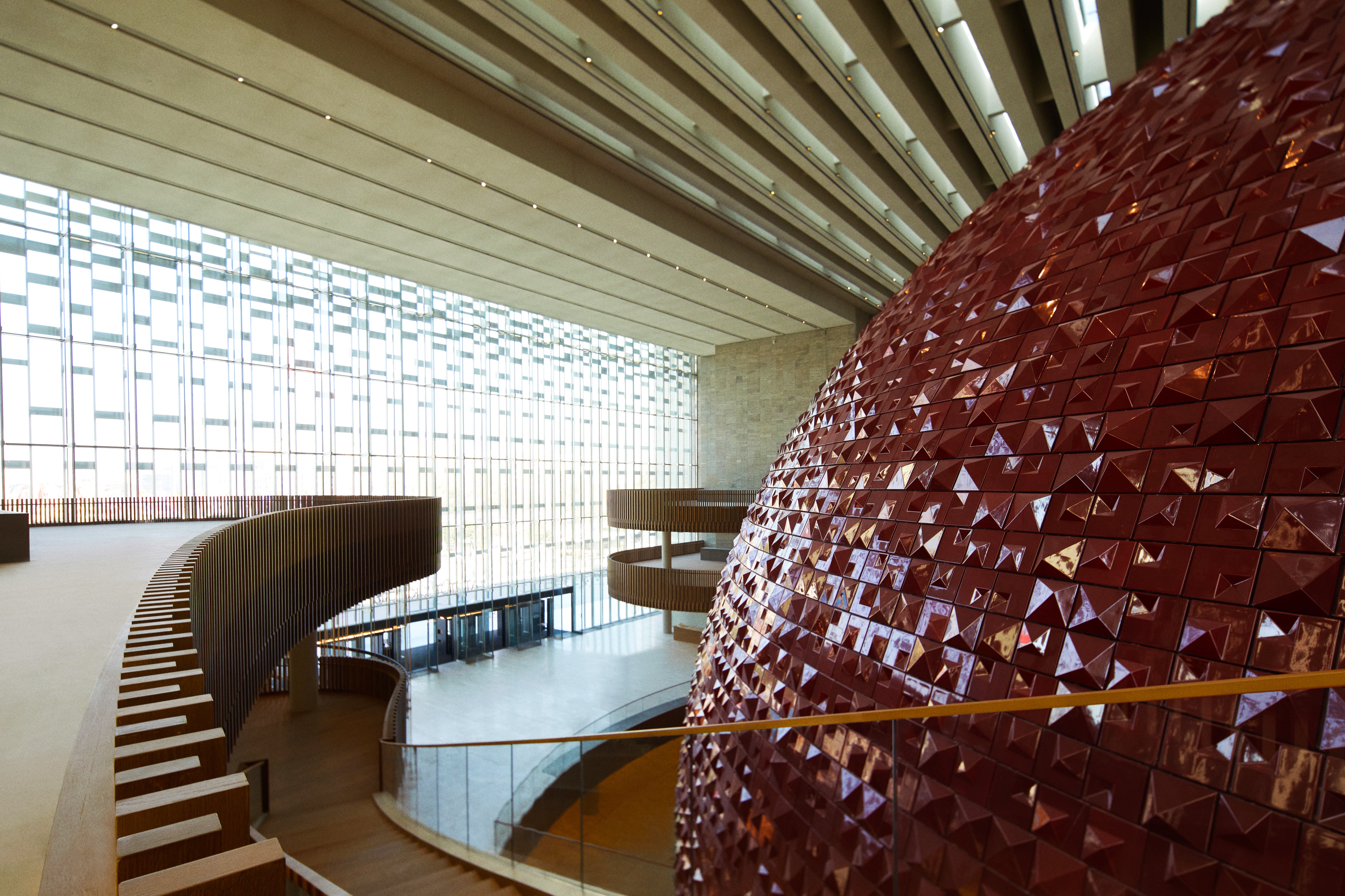 At the AKM cultural hub, you can immerse yourself in breathtaking architecture that captures the city’s modern sensibilities