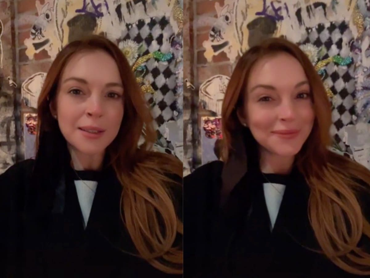 Lindsay Lohan recreates scene from &lsquo;The Parent Trap&rsquo; on TikTok