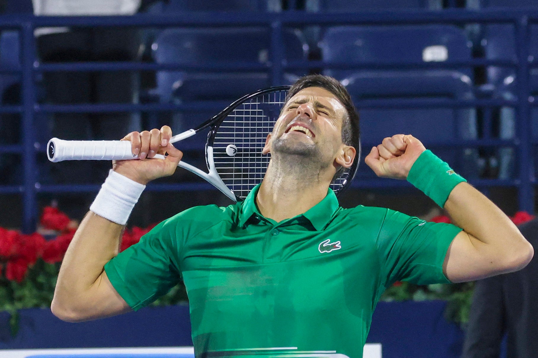 Djokovic wins his first match of 2022 in Dubai