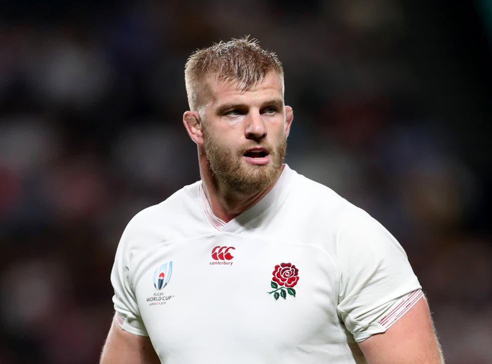 <p>England forward George Kruis will quit the game after Sunday’s clash </p>
