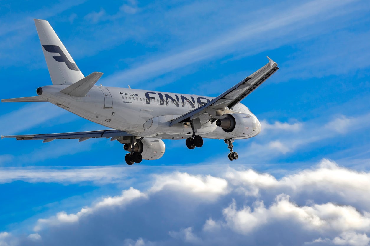 The incident occurred onboard Finnair’s Christmas Eve flight to London