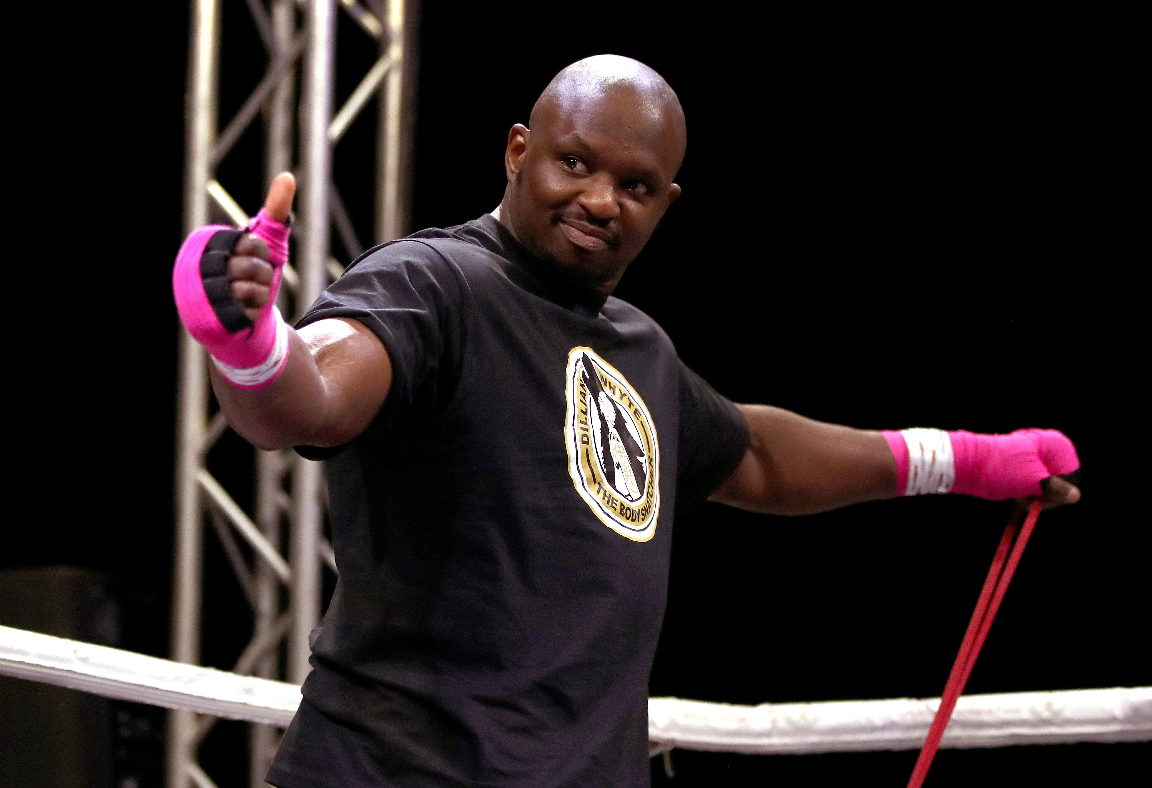 Dillian Whyte has been the WBC’s mandatory challenger for several years (Nick Potts/PA)