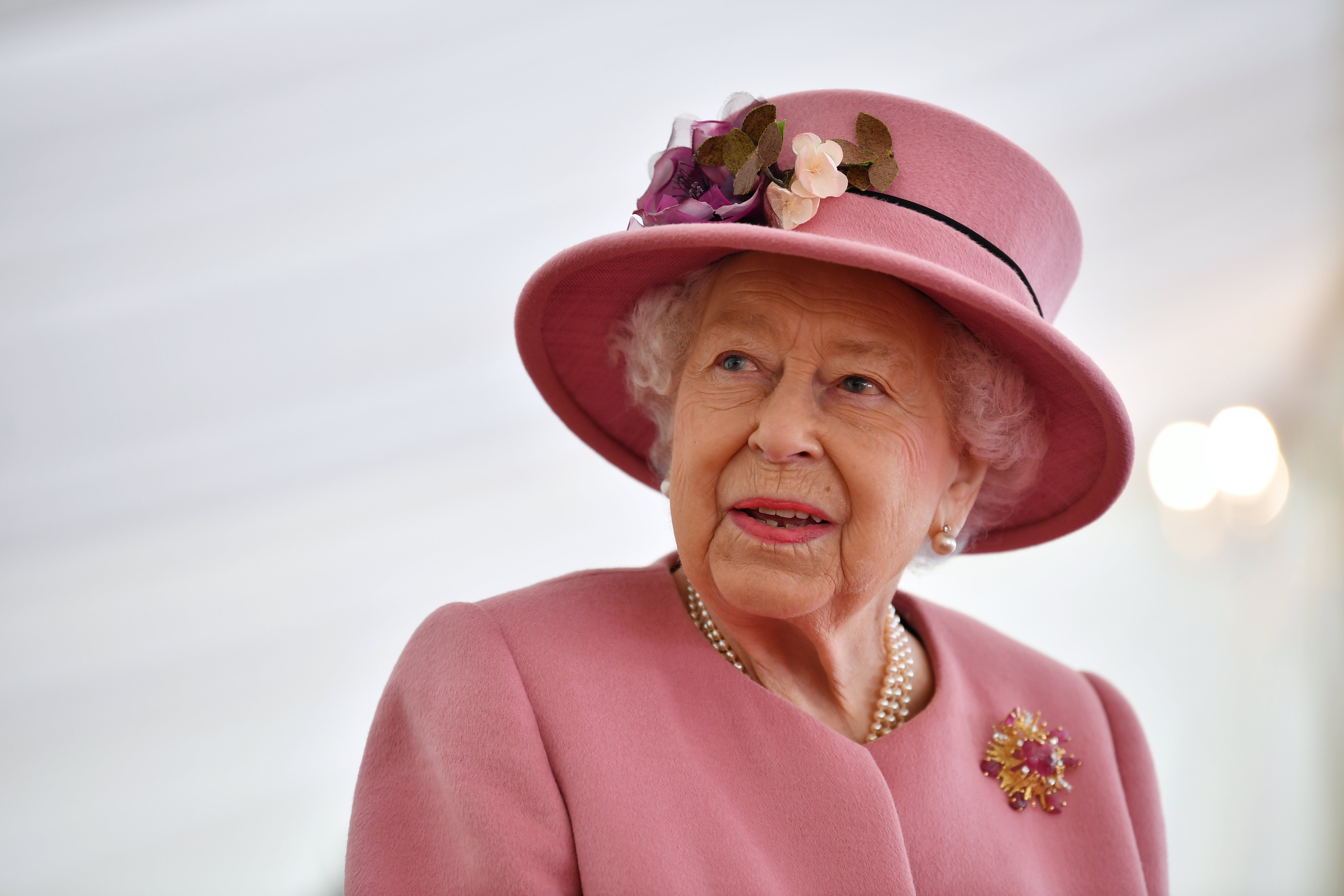 The palace announced on Sunday that the Queen had tested positive for coronavirus.