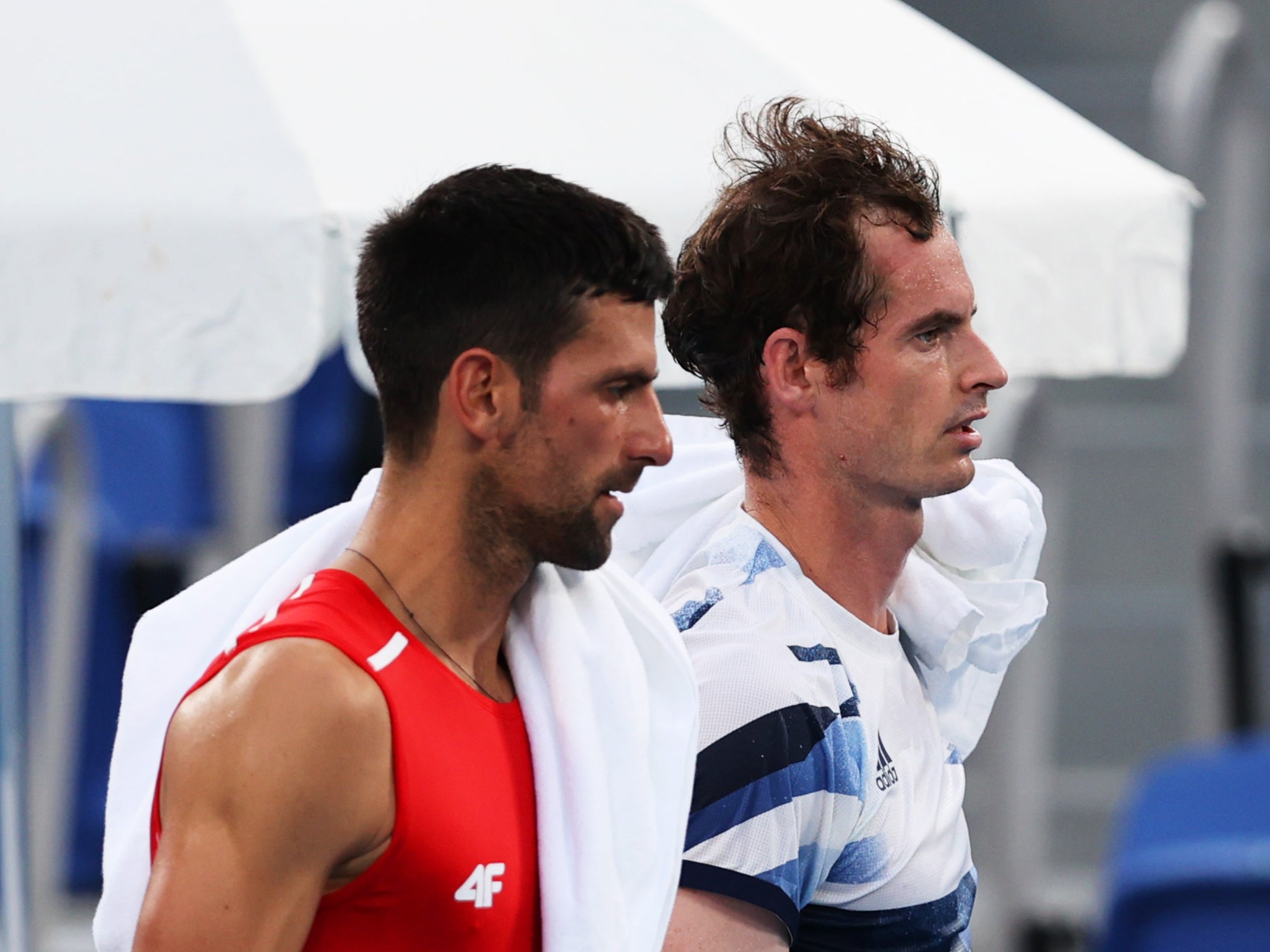 Murray and Djokovic have played alongside each other for years