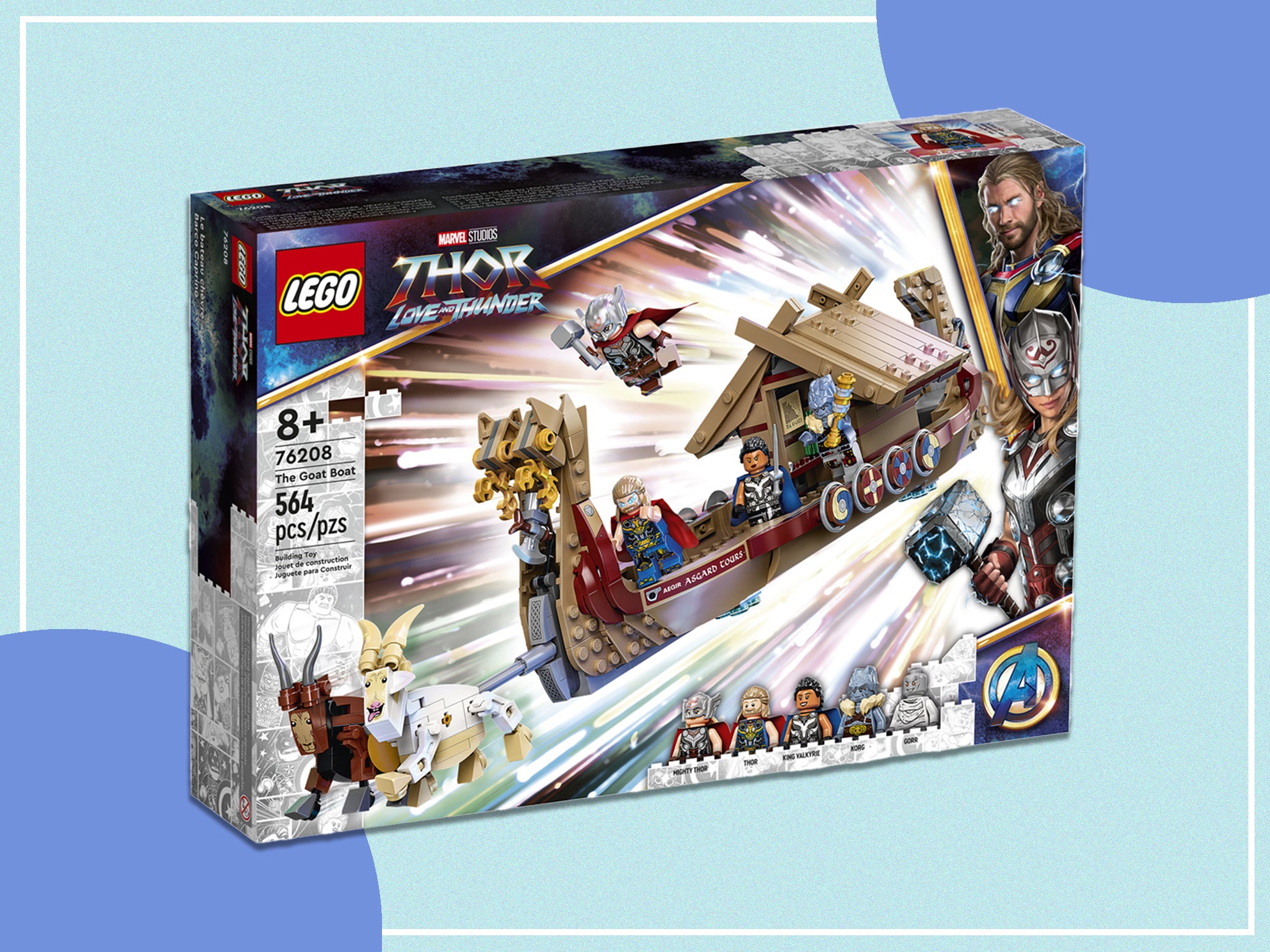 With more than 500 pieces, this is a Marvel-lover’s dream