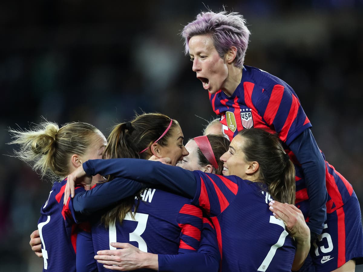 US women’s football team settle equal pay lawsuit with US Soccer for $24m