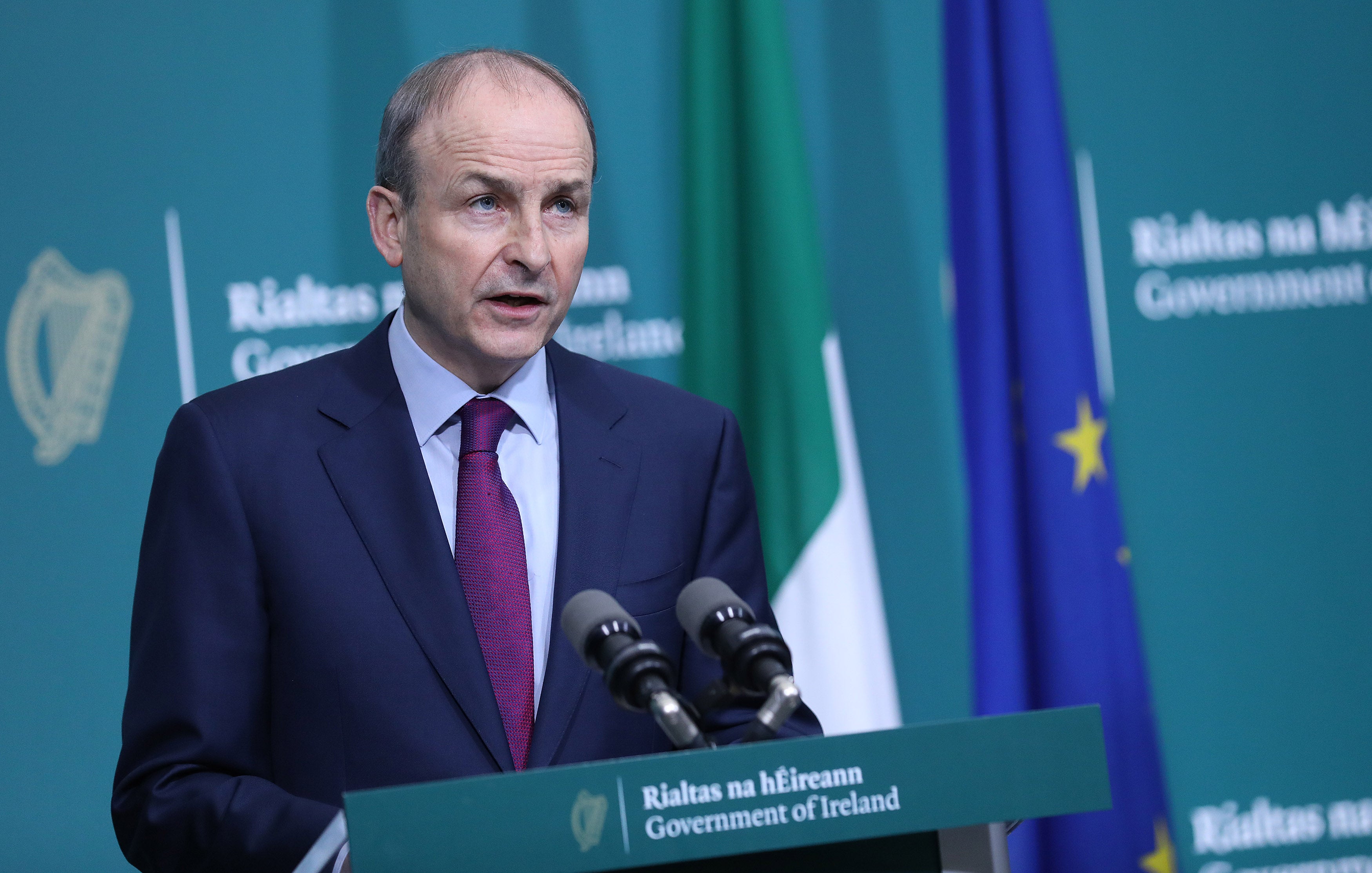 Irish prime minister Micheal Martin announces the publication of a report by Ireland’s Commission of Investigation into Mother and Baby Homes