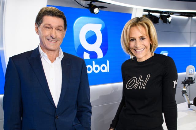 <p>Presenters Jon Sopel and Emily Maitlis are leaving the corporation to work for Global</p>