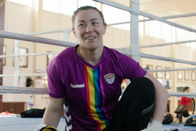 <p>Liverpool’s Molly McCann competes in the UFC’s women’s flyweight division</p>