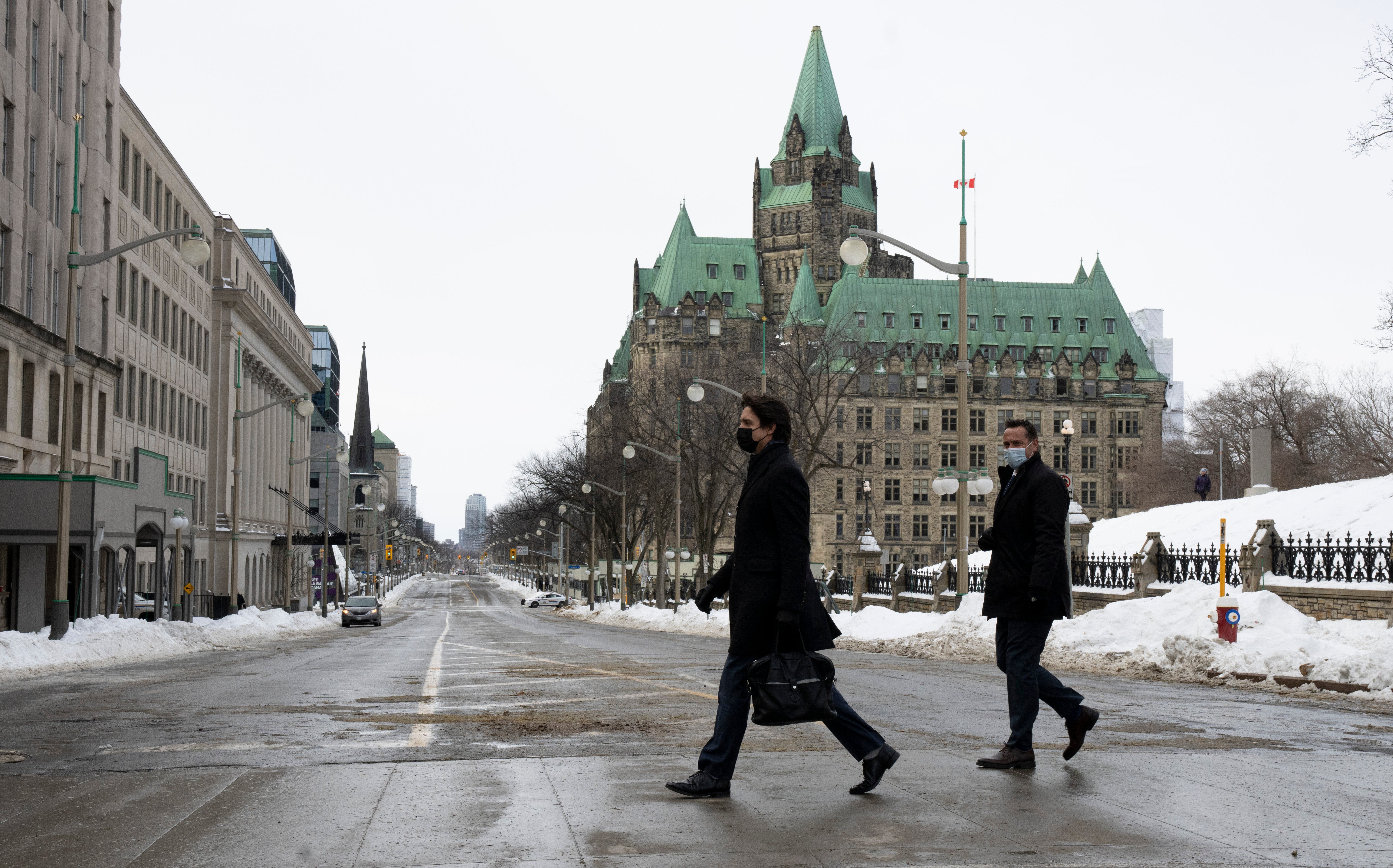 Canada Virus Outbreak Protests