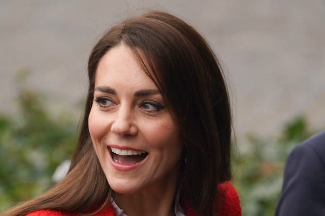The Duchess of Cambridge arrives for a visit to the Copenhagen Infant Mental Health Project (Owen Humphreys/PA)