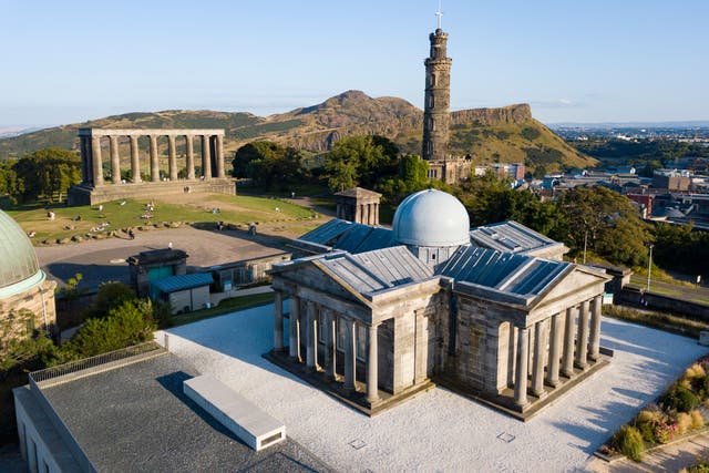 <p>Collective Gallery, Calton Hill and Arthur's Seat</p>