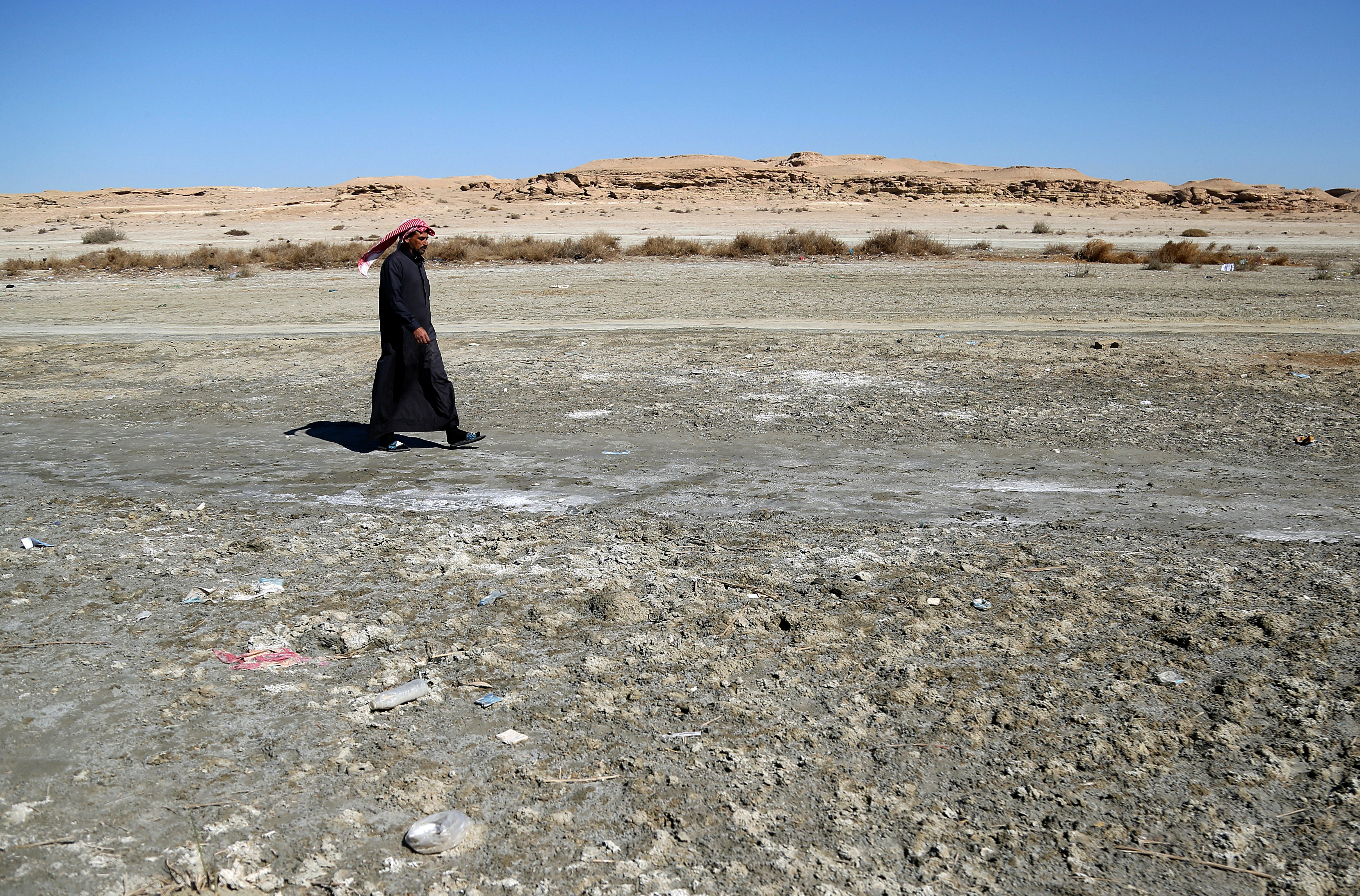 Iraq Drying Lake