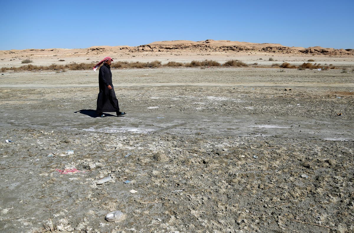 Iraq’s second largest lake drying up, turning up dead fish Iraq’s second largest lake drying up, turning up dead fish