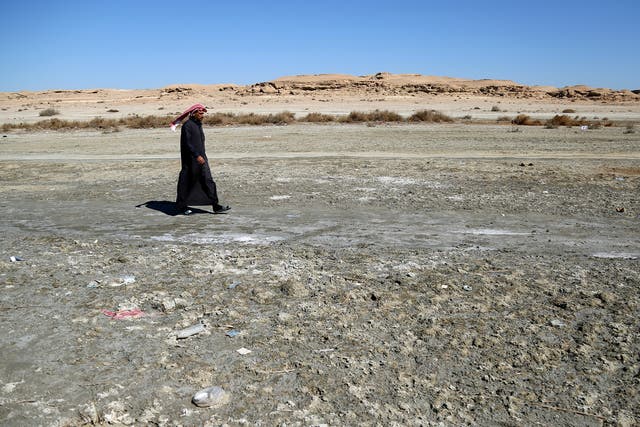 Iraq Drying Lake