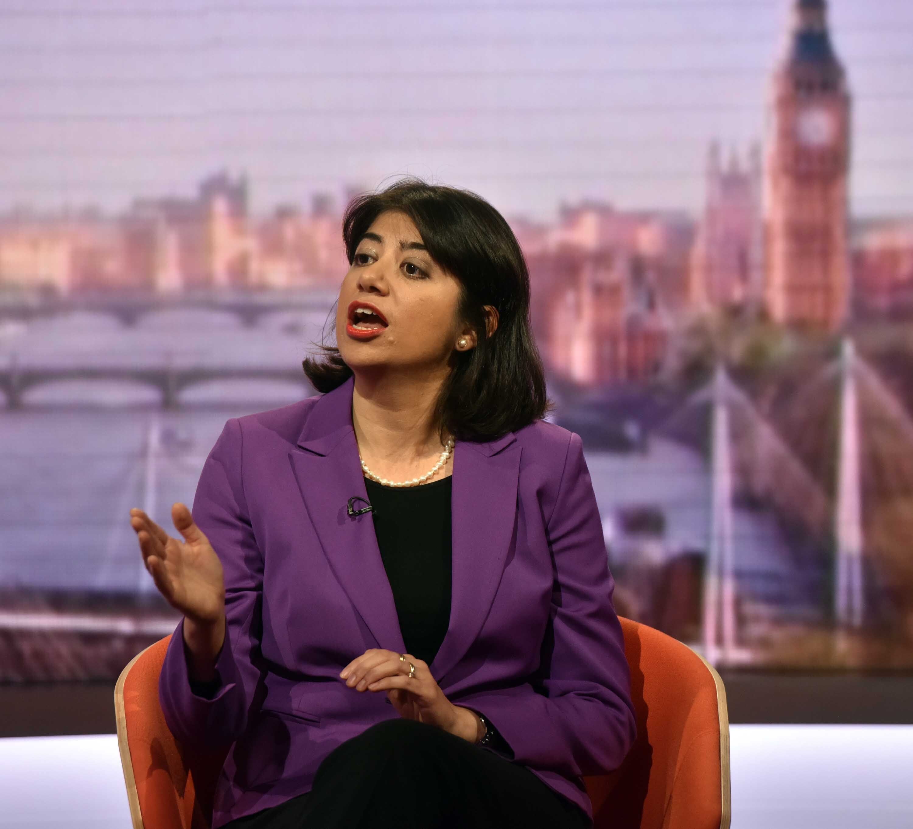 Shadow business minister Seema Malhotra (BBC)