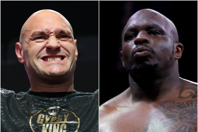 Tyson Fury and Dillian Whyte are on a collision course (Bradley Collyer/Nick Potts/PA)
