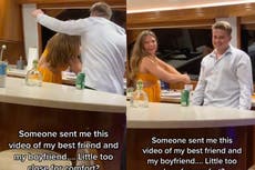 Woman sparks debate after sharing video she was sent of her boyfriend and best friend dancing