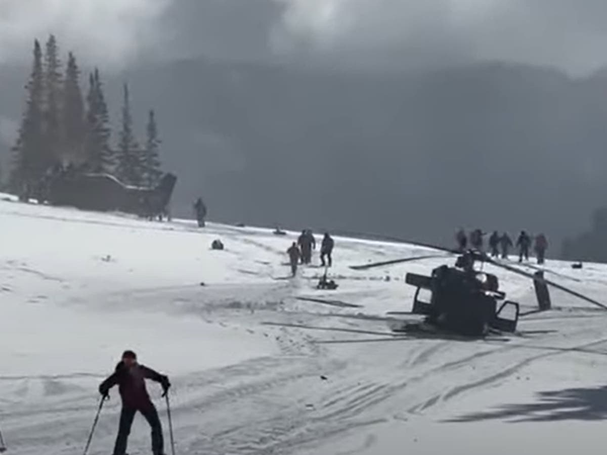 Blackhawks down in helicopter crash near Utah ski resort