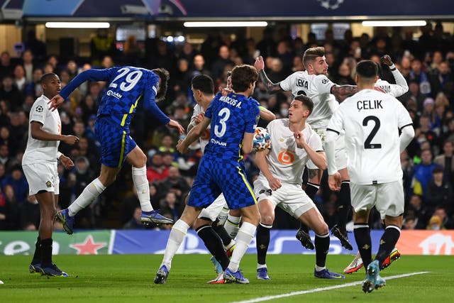 <p>Kai Havertz opens the scoring on a good night for Chelsea  </p>