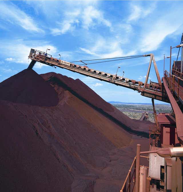 <p>Rio Tinto said the recovery of the global economy from the pandemic was driven by industrial production</p>