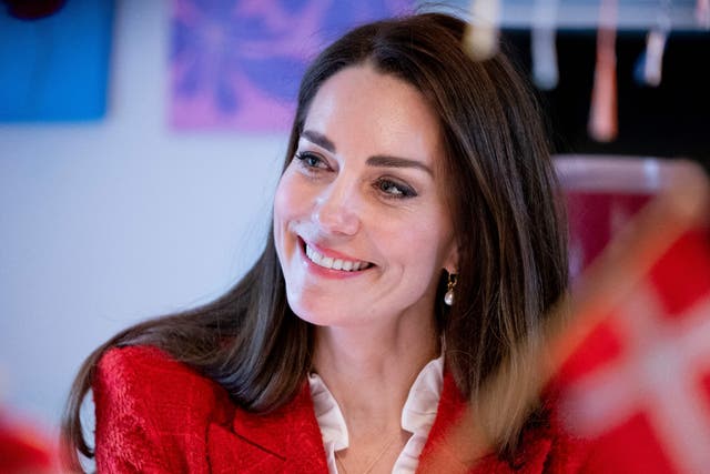 <p>The Duchess of Cambridge arrived in Copenhagen on Tuesday </p>