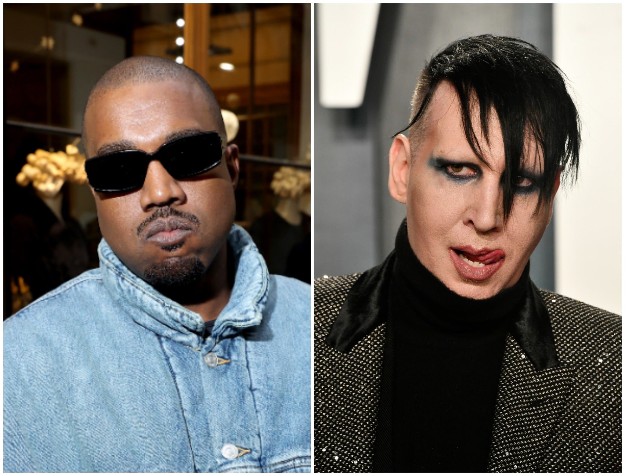Kanye West has collaborated with Marilyn Manson for his ‘Donda 2’ event