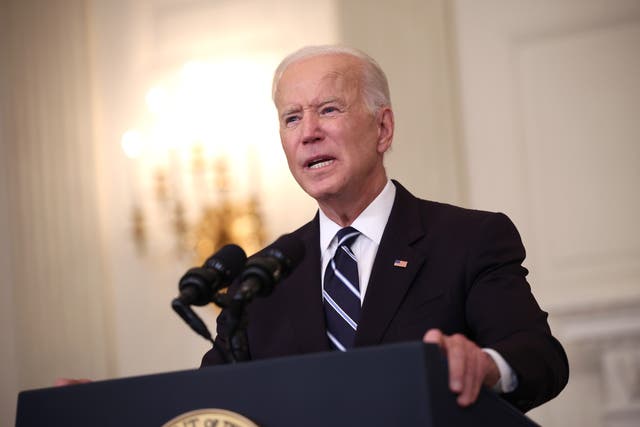 <p>Joe Biden has already imposed  a number of sanctions on Russia </p>