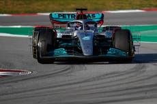 F1 testing LIVE: Latest updates and lap times in Barcelona as Lewis Hamilton and Max Verstappen return