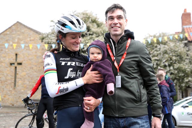 Lizzie Deignan has announced she and husband Phil are expecting a second child (Bradley Collyer/PA)