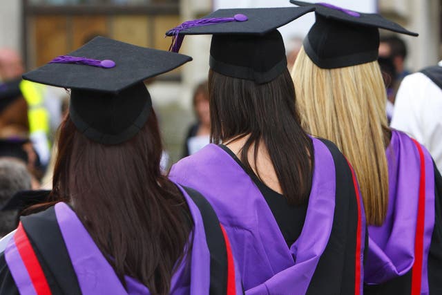 Universities could see the introduction of both student number controls and minimum entry requirements (PA)