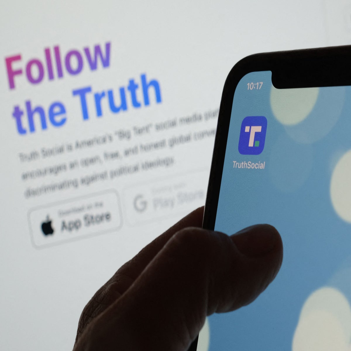 Troubled trump app Truth Social hit with series of outages | The Independent