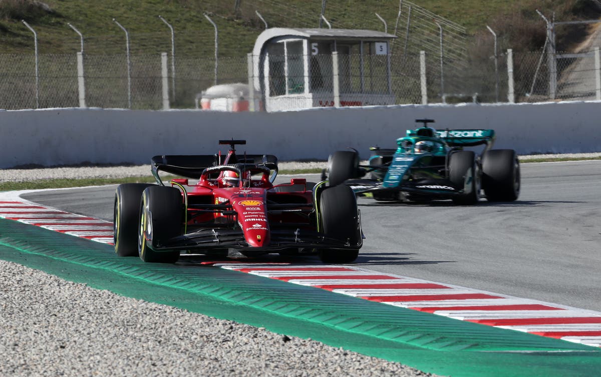 F1 testing times Ferrari and McLaren lead the way in first testing