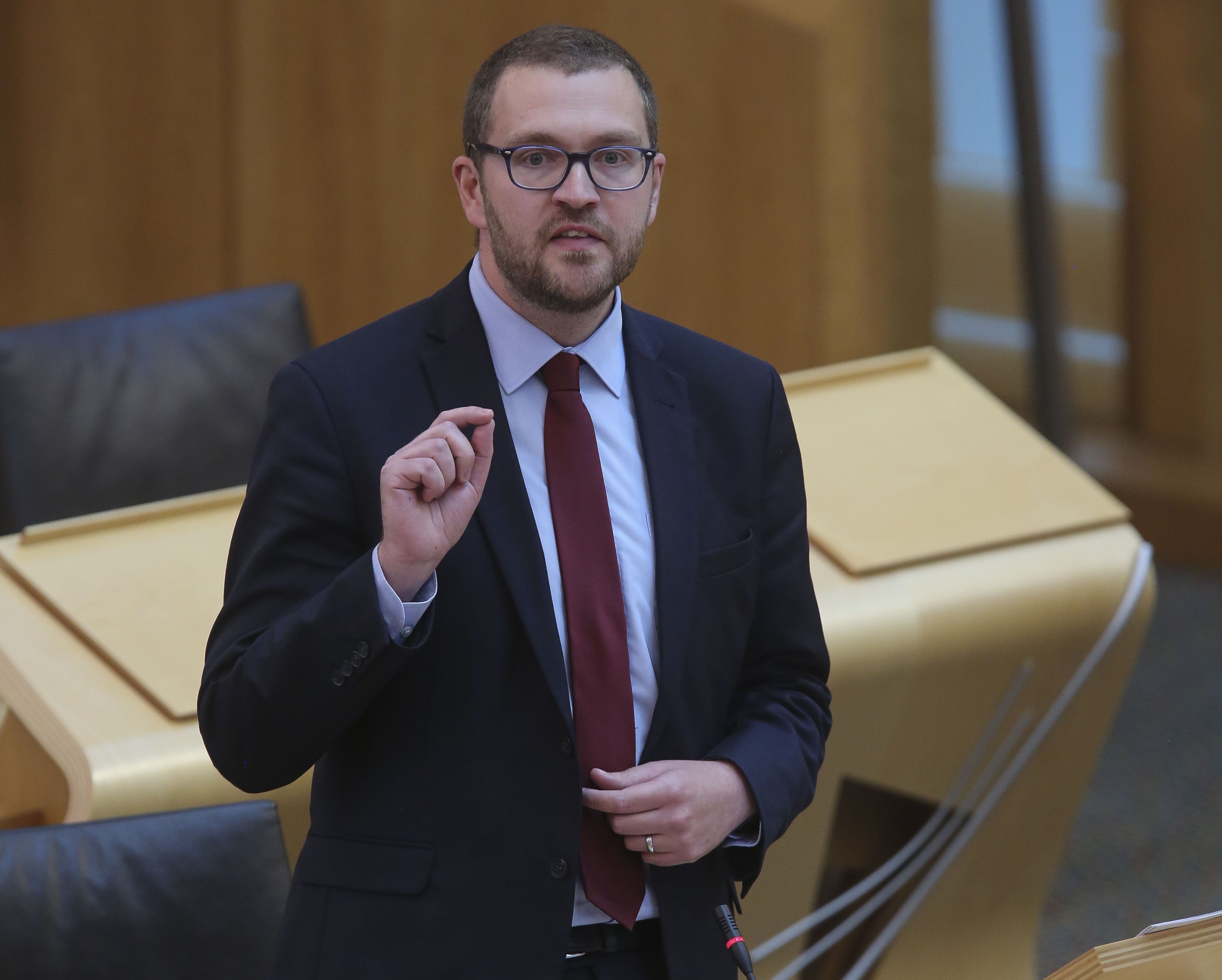 Oliver Mundell spoke ahead of a committee meeting at Holyrood (Fraser Bremner/Scottish Daily Mail/PA)