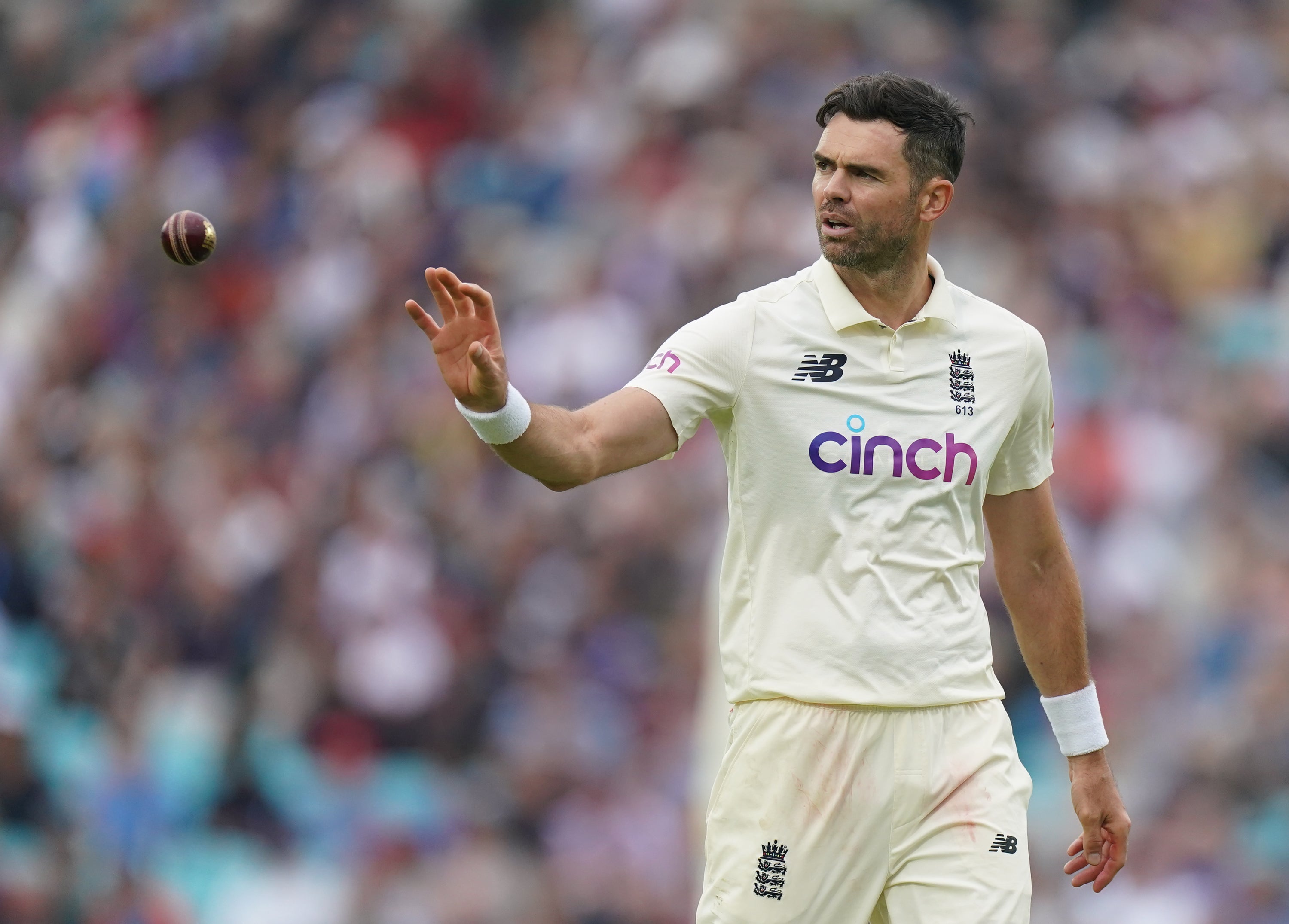 James Anderson is England’s all-time leading Test wicket-taker (Adam Davy/PA)