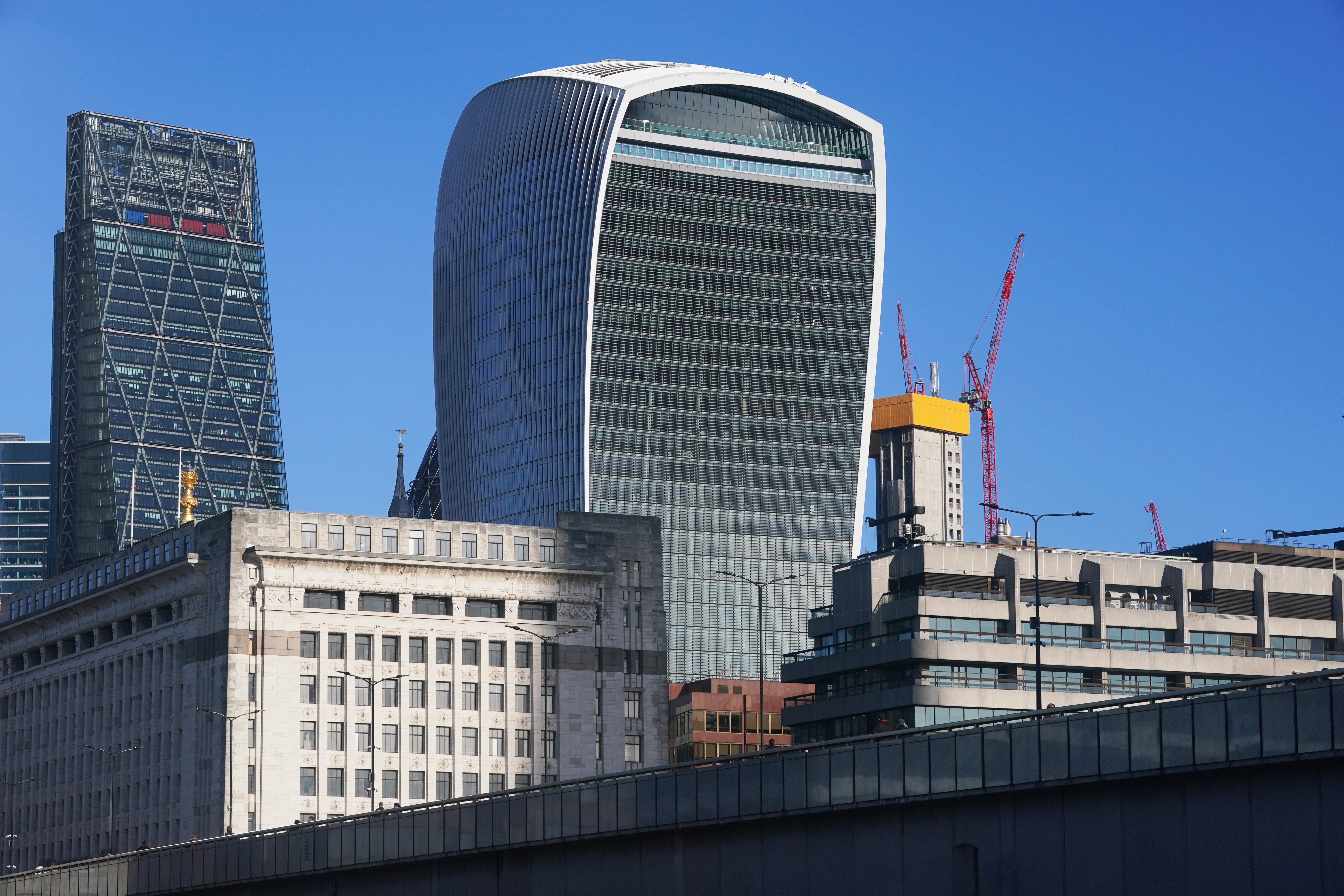 Stocks treaded water in London on Wednesday (Jonathan Brady/PA)