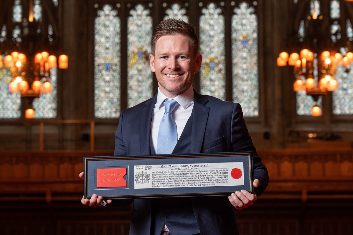 Eoin Morgan &lsquo;immensely proud&rsquo; to receive Freedom of the City of London