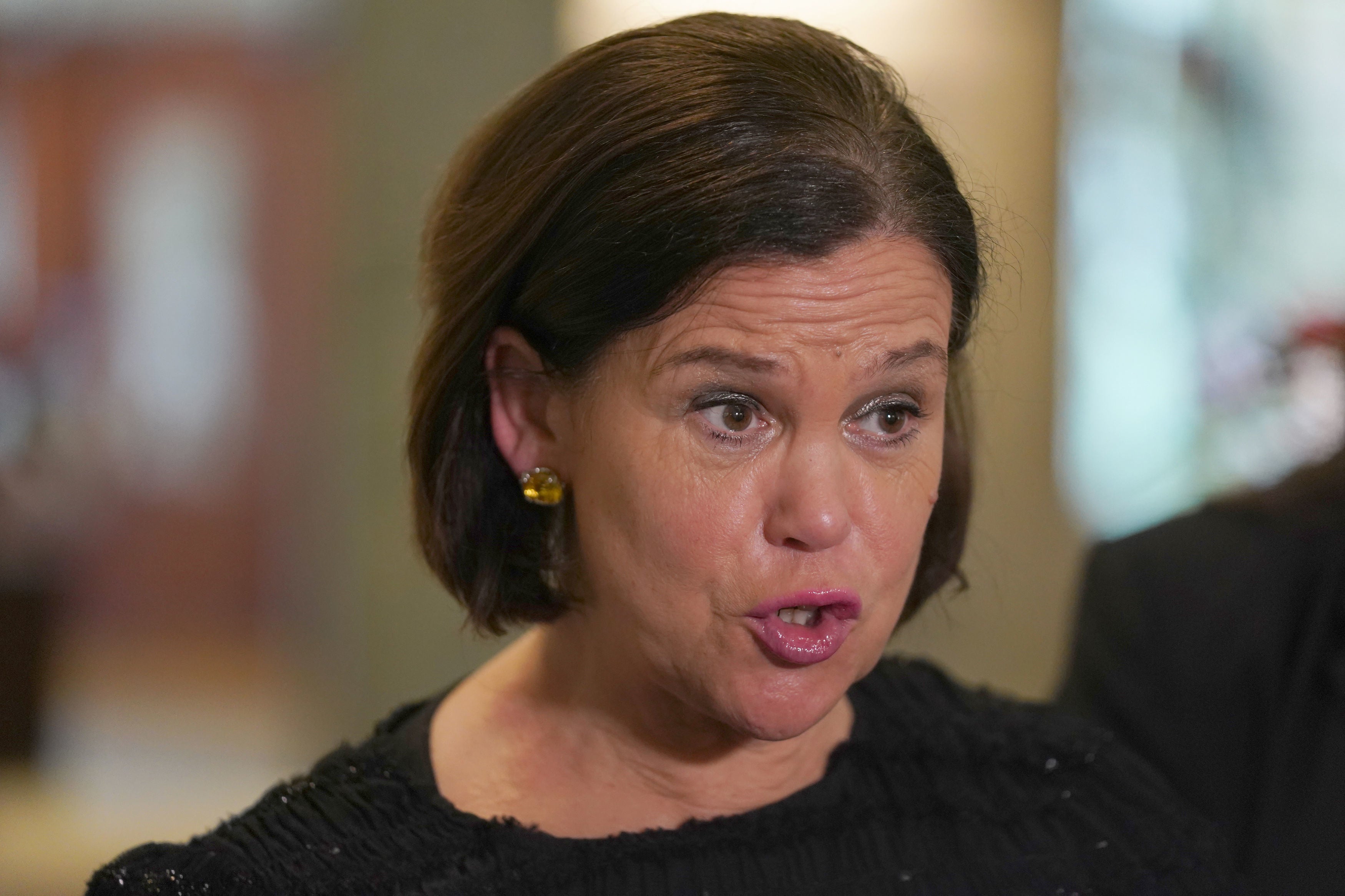 Sinn Fein president Mary Lou McDonald urged the Irish Government to do more (Brian Lawless/PA)