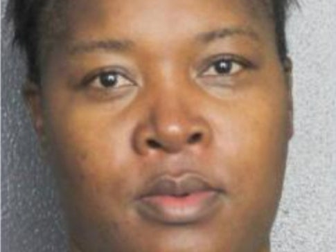 Shelian Cherine Allen, 42, was arrested in Fort Lauderdale, Florida after trying to smuggle 1,350 grams of cocaine into the US inside her body and under her clothes