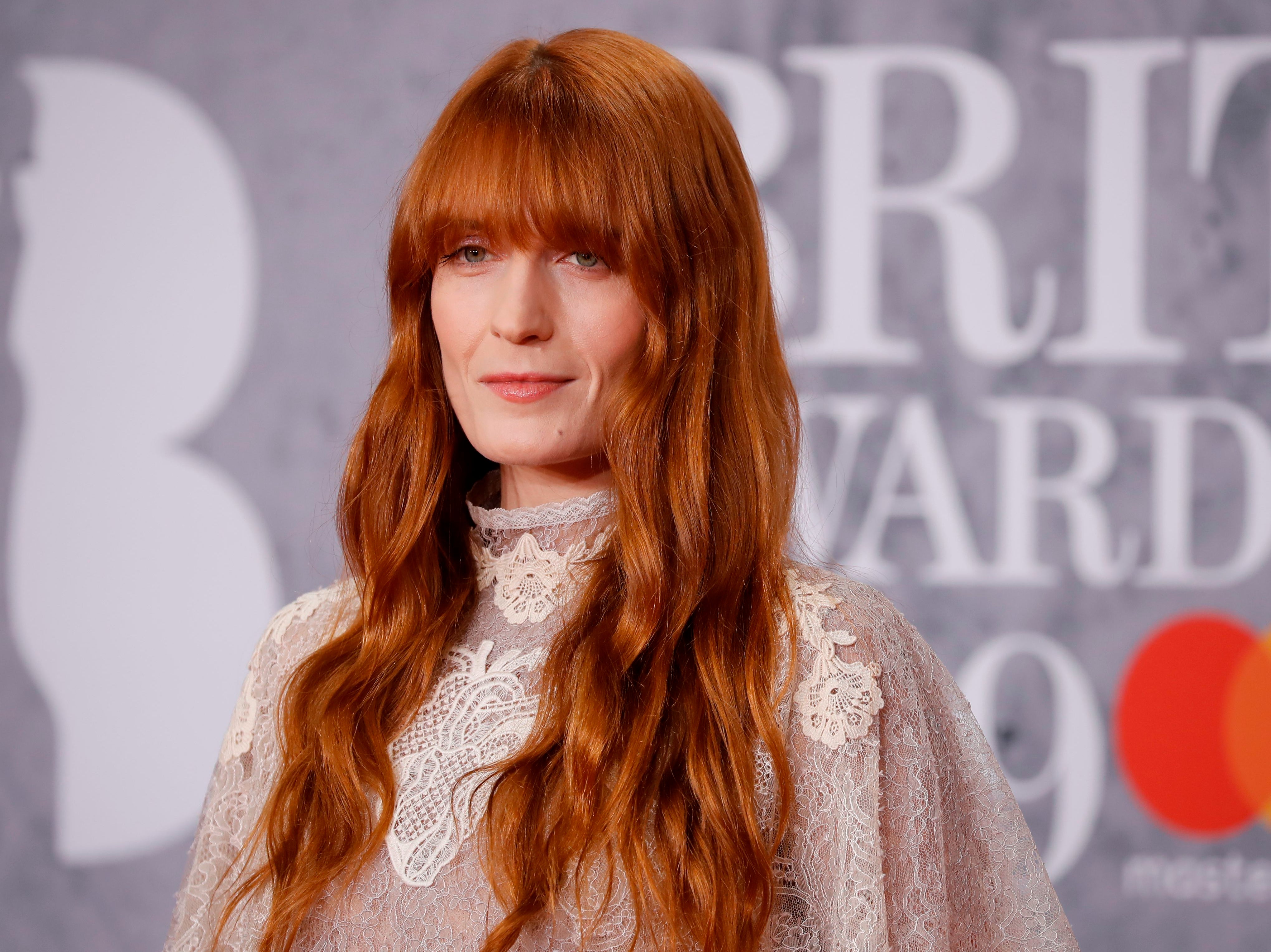 Florence Welch at the Brit Awards