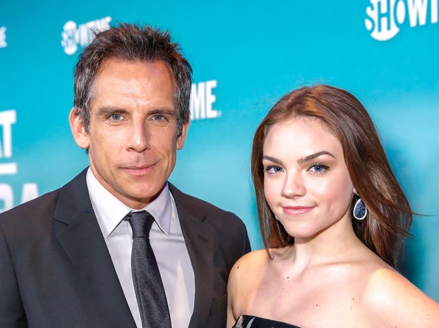 <p>Ben Stiller and his daughter Ella</p>