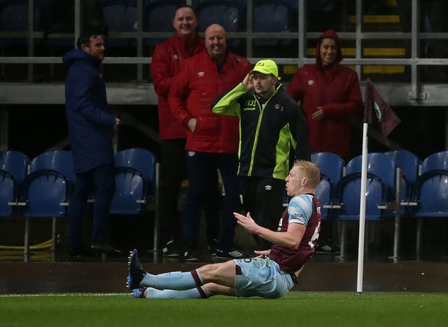 <p>Ben Mee netted Burnley’s surprise winner </p>