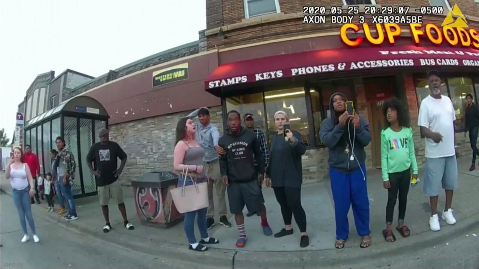 Bodycam shows bystanders on the scene of George Floyd’s murder where they begged the officers to help the Black man