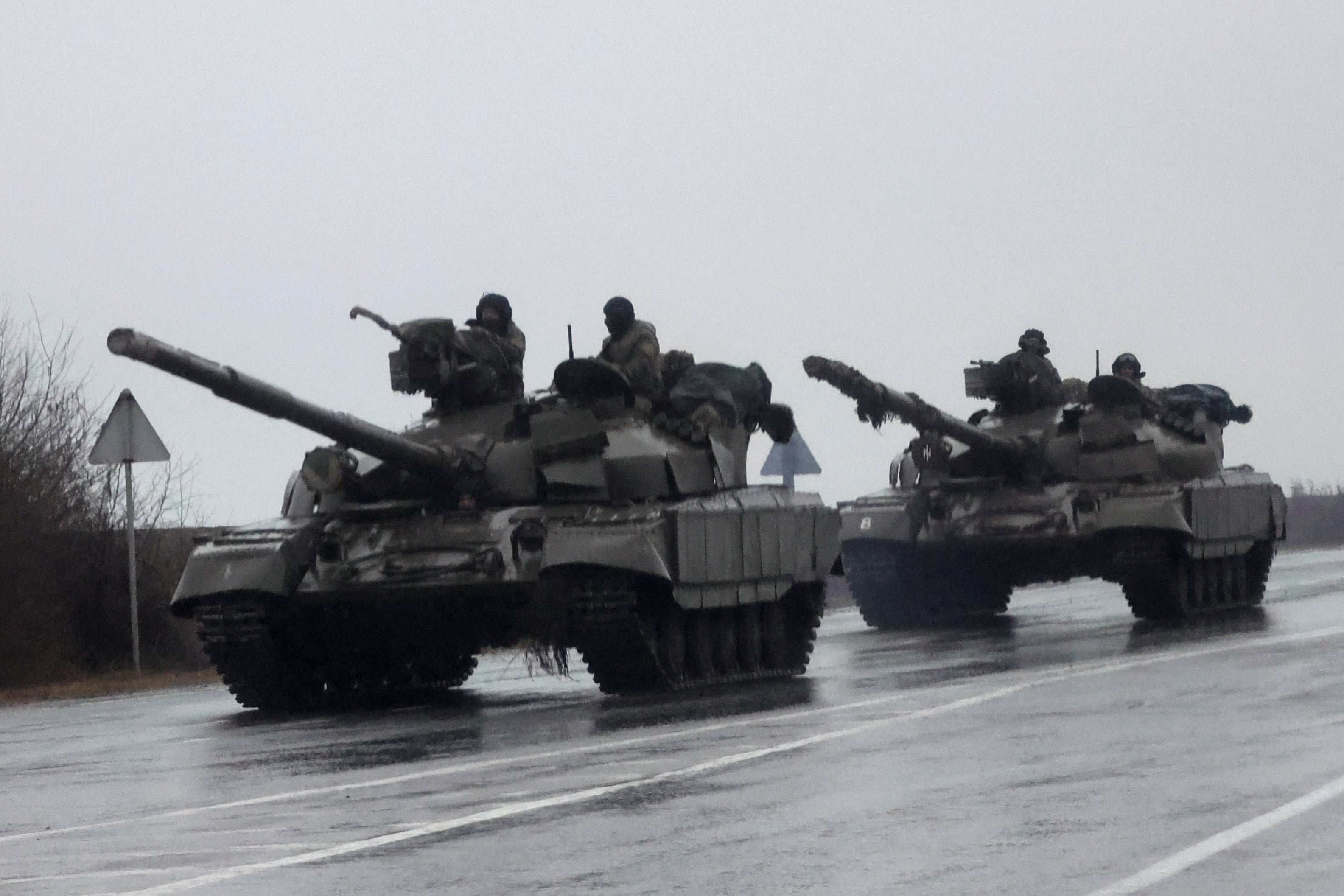 TIDEFRONT Tanks rolling in Ukraine