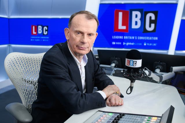 Andrew Marr’s new radio show will launch on LBC on March 7 (Global/PA).