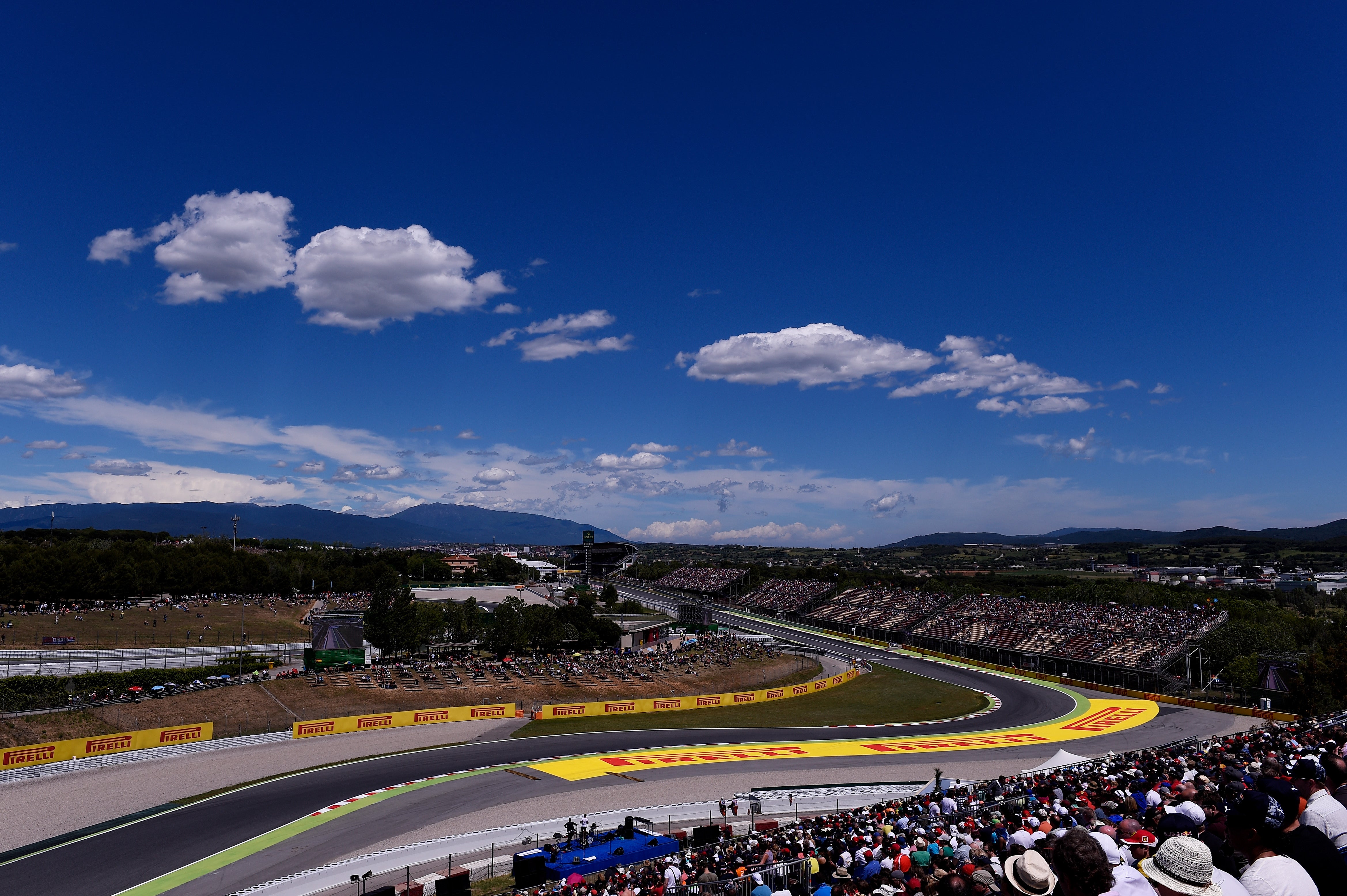 A general view over the Circuit de Catalunya