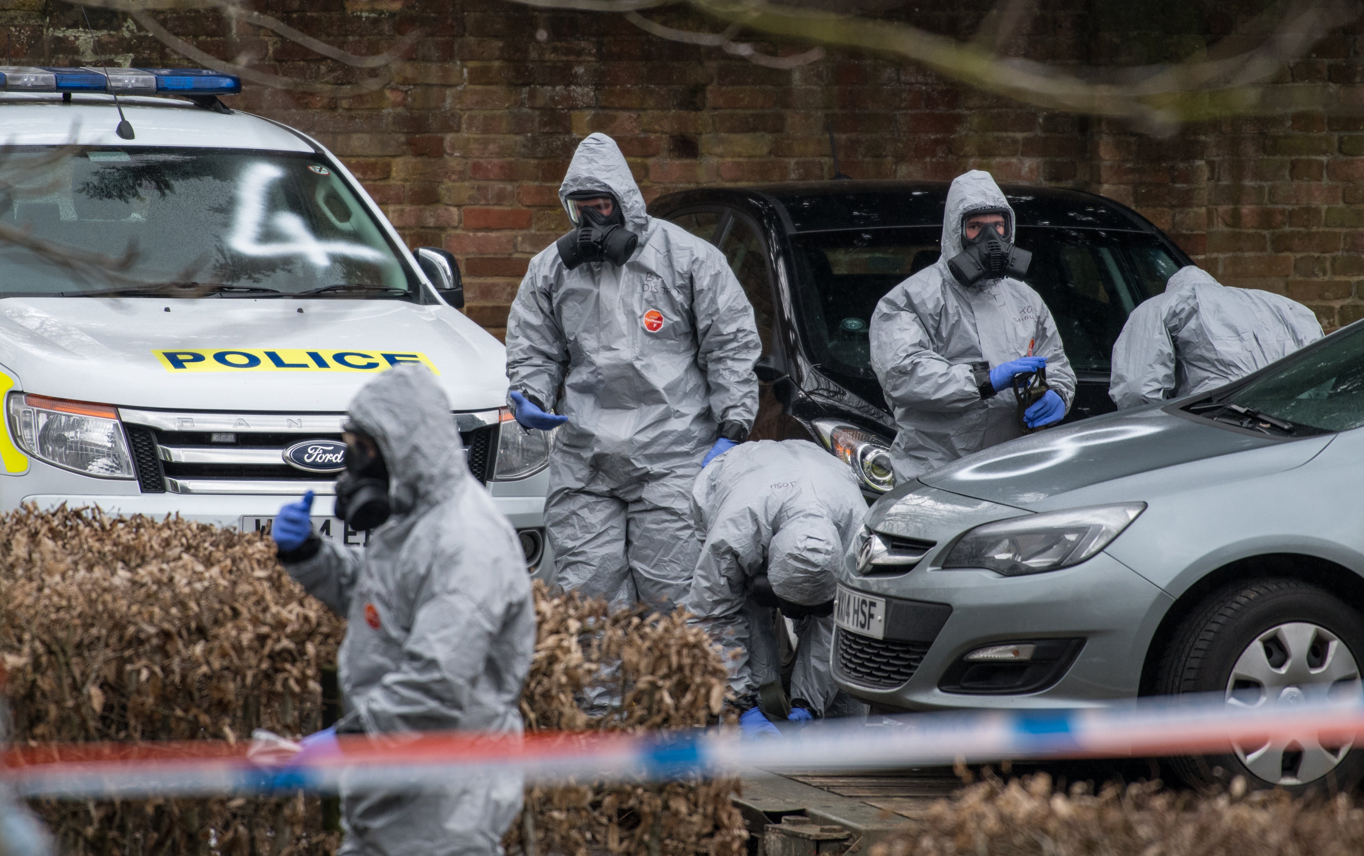 former Russian spy Sergei Skripal, his daughter Yulia and ex-police officer Nick Bailey were poisoned nearby Salisbury